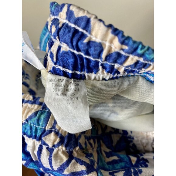 Vintage California Shores 1990s swim trunks shorts 26W x 16L rash guard STAINS - Picture 7 of 12